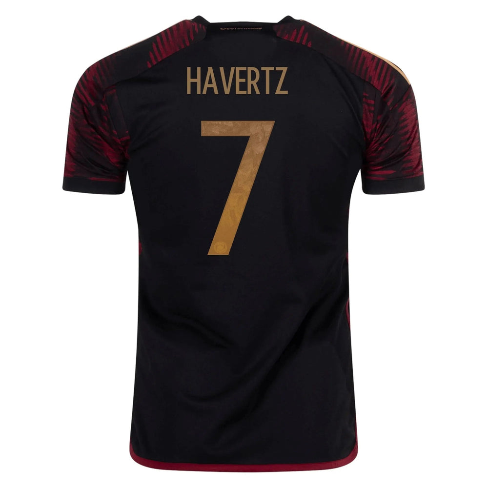 2022-23 Germany Away Soccer Jersey Black | Adidas Sports