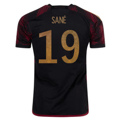 2022-23 Germany Away Soccer Jersey Black | Adidas Sports