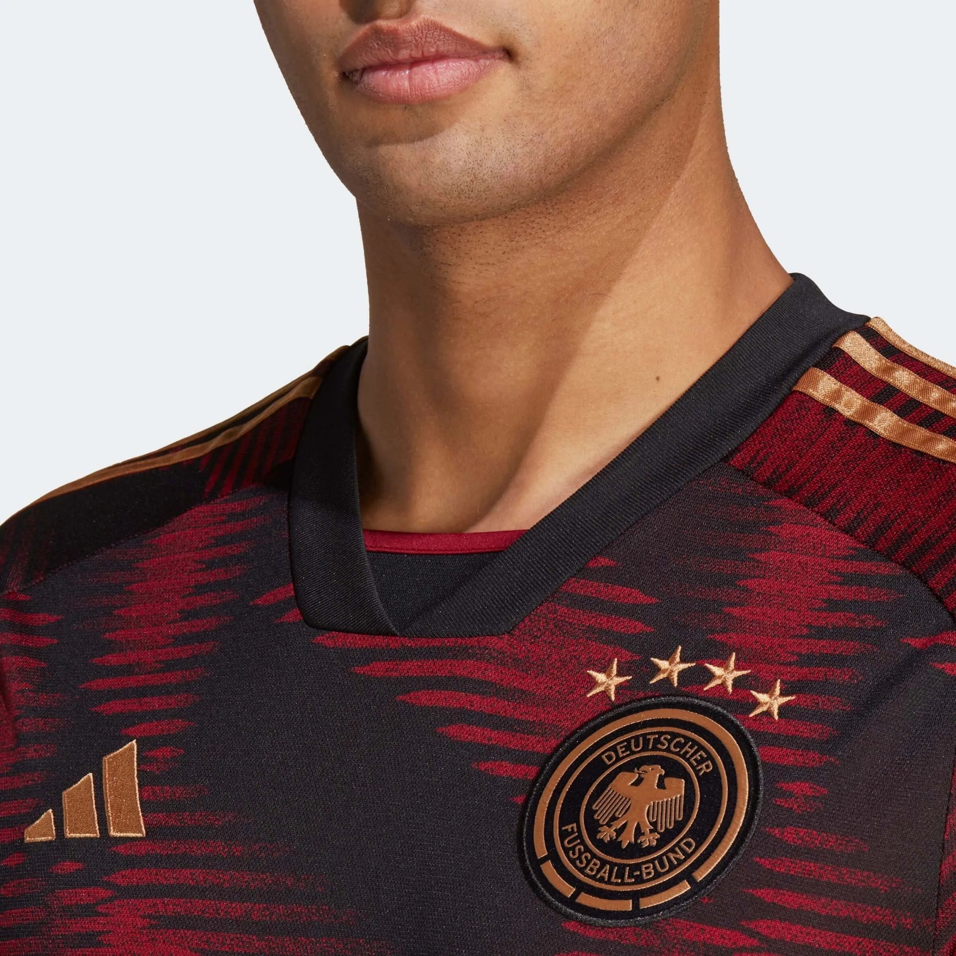 2022-23 Germany Away Soccer Jersey Black | Adidas Sports