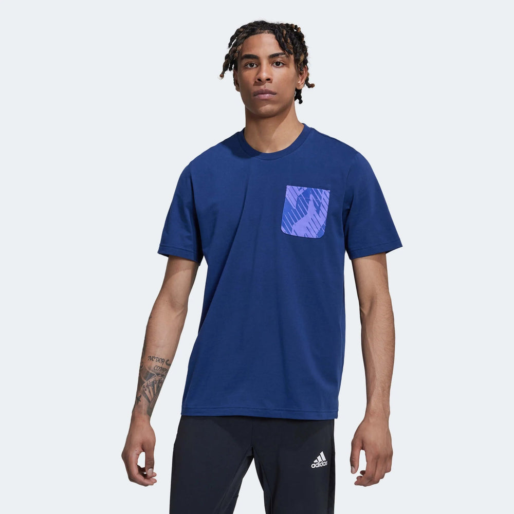 2022-23 Argentina Graphic Tee Night Indigo | Adidas Outlet