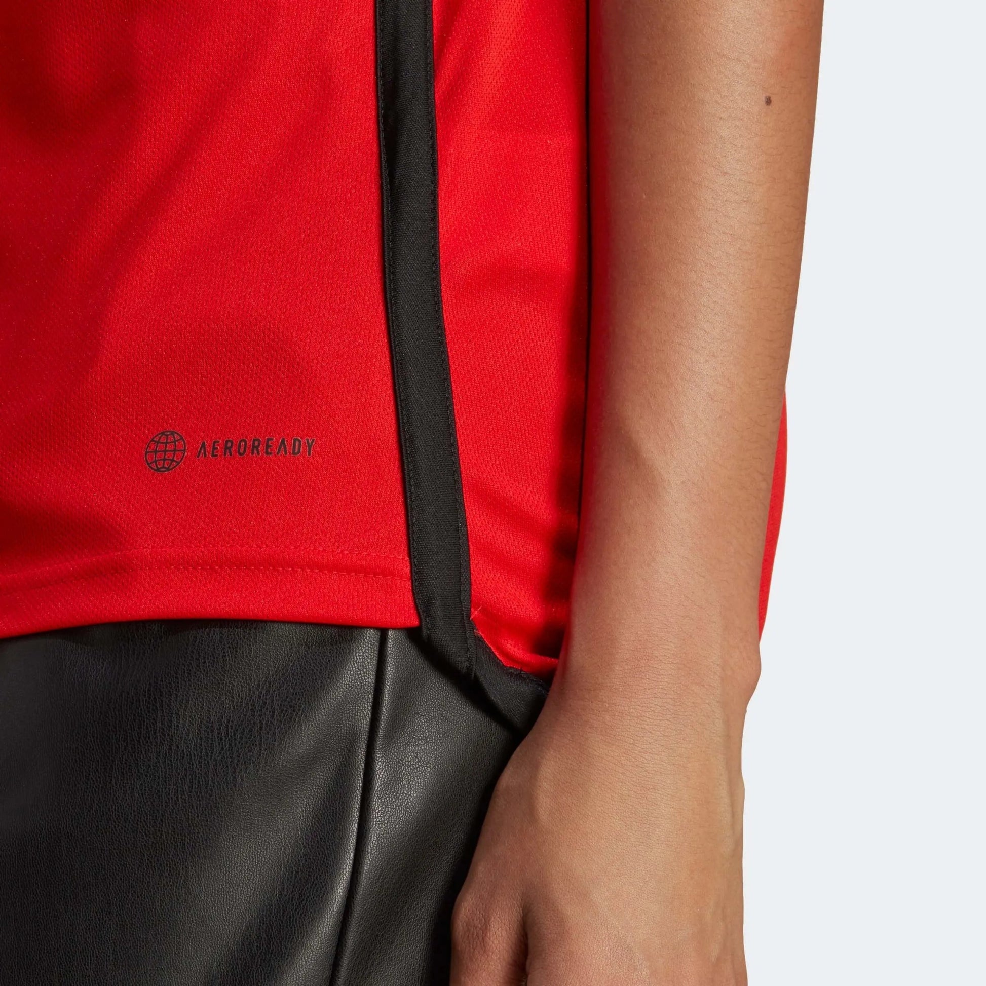 2022-23 Belgium Women's Home Soccer Jersey - Red-Black | Adidas Sale
