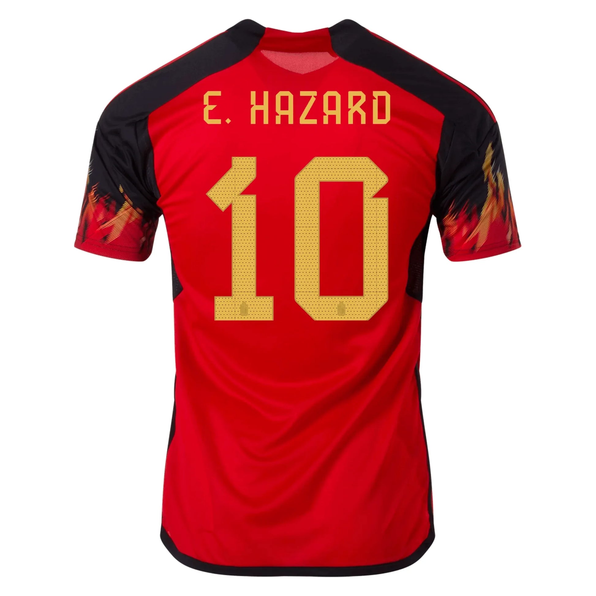 2022-23 Belgium Women's Home Soccer Jersey - Red-Black | Adidas Sale
