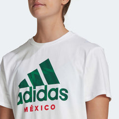 2022-23 Mexico Women's Tee - White | Adidas for Sale