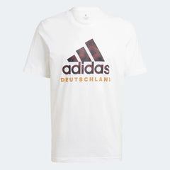 2022-23 Germany DNA Graphic Tee - White-Black | Adidas Outlet