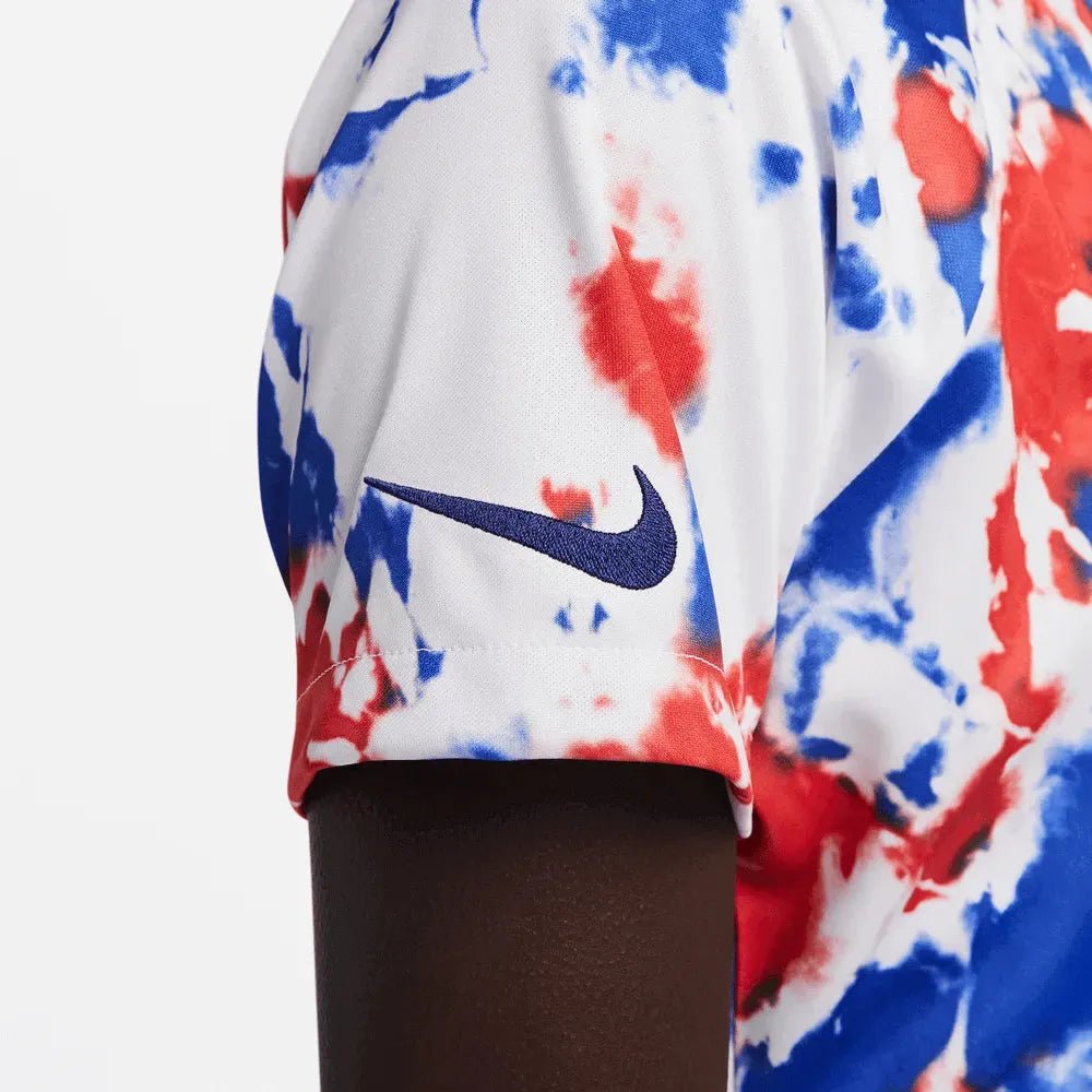 2022-23 USA Women's Pre-Match Soccer Jersey - White-Blue-Red | Nike Sale
