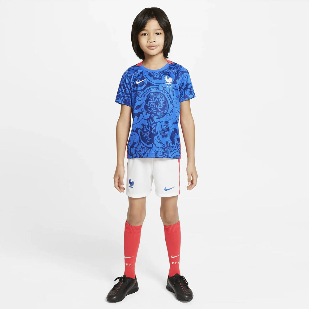 2022 France Kids' Mini Kit - Blue-White | Nike Sale