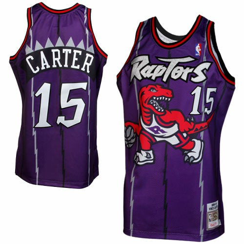 Mitchell & Ness -  Vince Carter Toronto Raptors 1998/99 Throwback Authentic Jersey - Purple