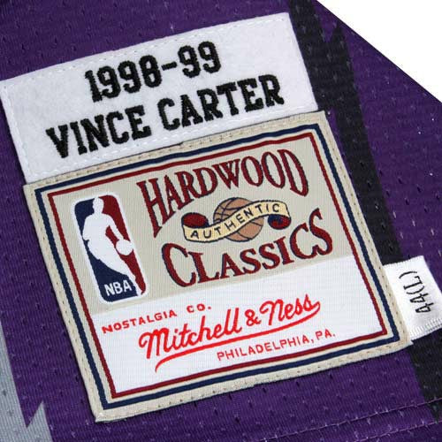 Mitchell & Ness -  Vince Carter Toronto Raptors 1998/99 Throwback Authentic Jersey - Purple