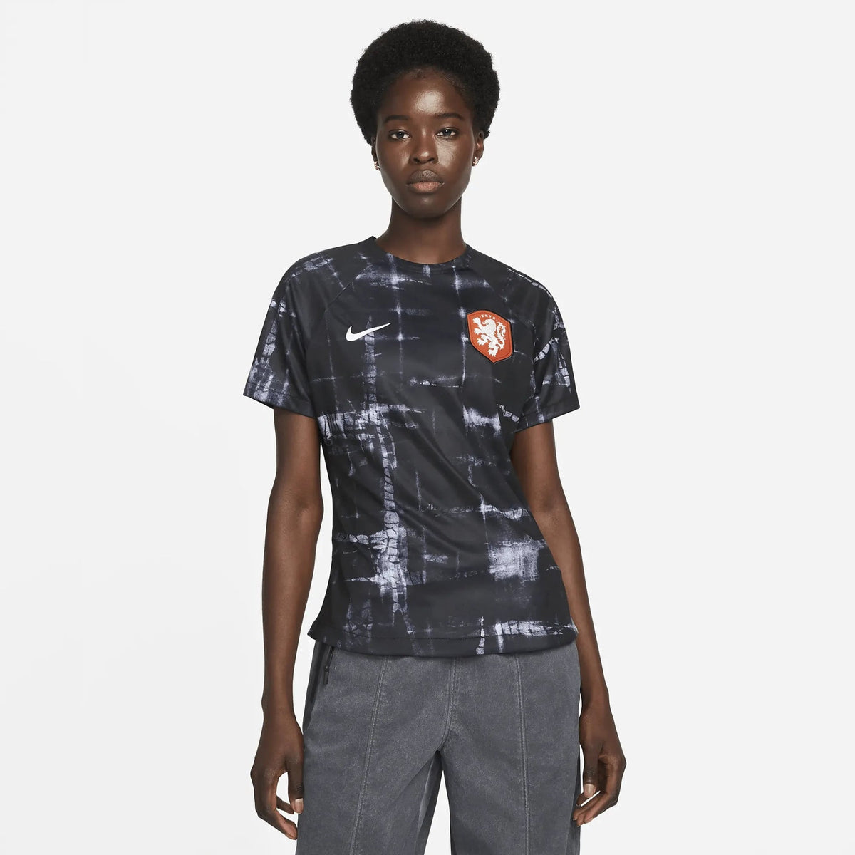 2022-23 Netherlands Womens DF Pre-Match - Black | Nike Online