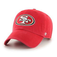 San Francisco 49ers '47 Brand Cleanup Adjustable Hat Scarlet - 47 brand