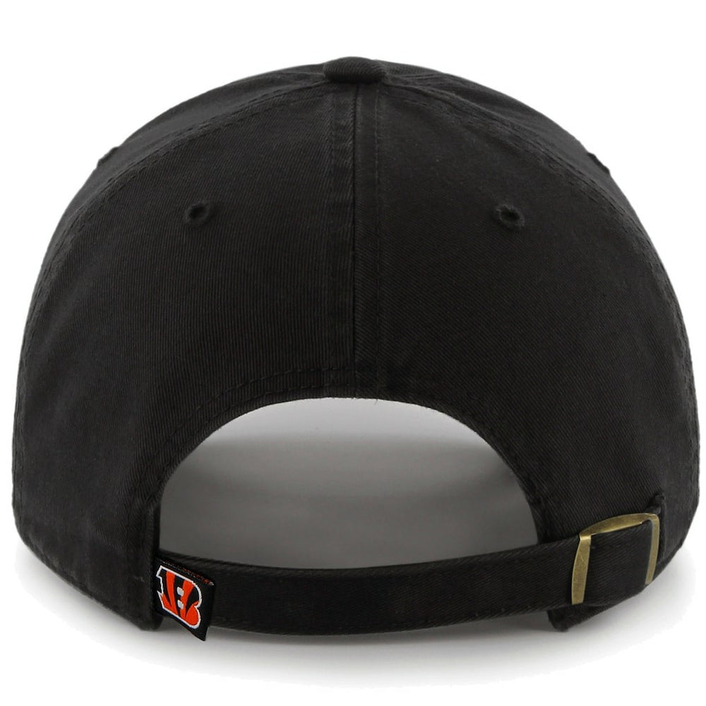 Cincinnati Bengals '47 Brand Cleanup Adjustable Hat Black - 47 brand
