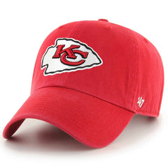 47 Brand Kansas City Chiefs Clean Up Adjustable Hat Red - 47 brand
