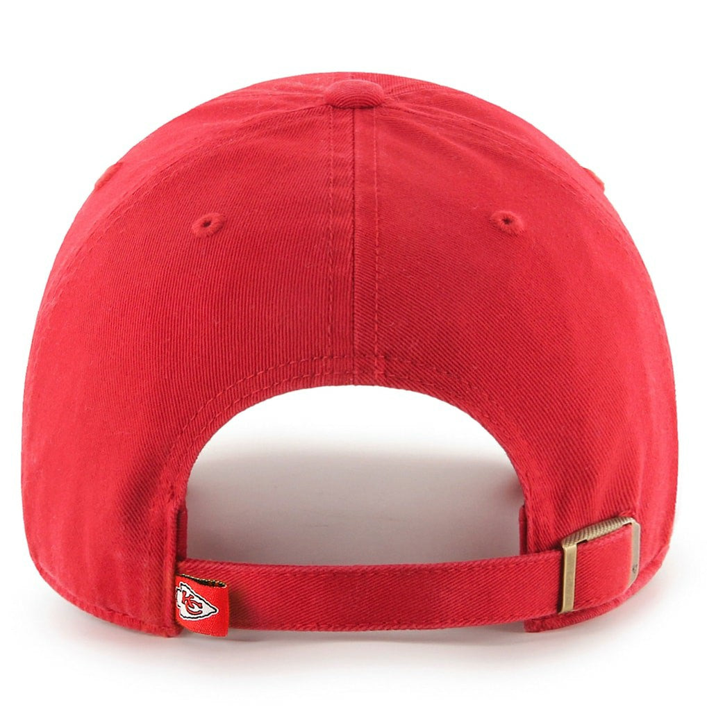 47 Brand Kansas City Chiefs Clean Up Adjustable Hat Red - 47 brand