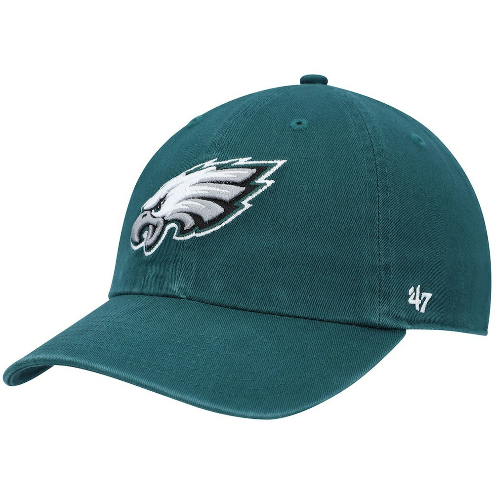 Philadelphia Eagles '47 Brand Cleanup Adjustable Hat Midnight Green - 47 brand