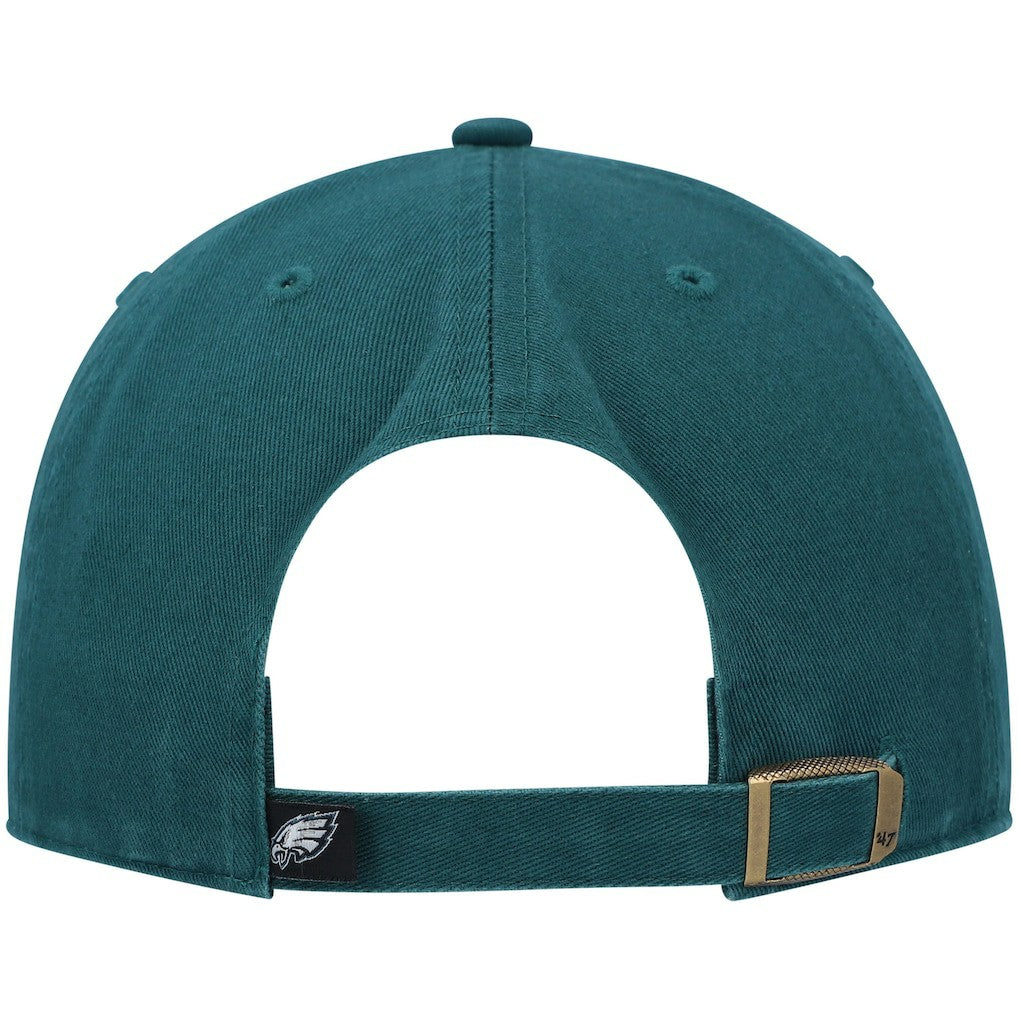 Philadelphia Eagles '47 Brand Cleanup Adjustable Hat Midnight Green - 47 brand