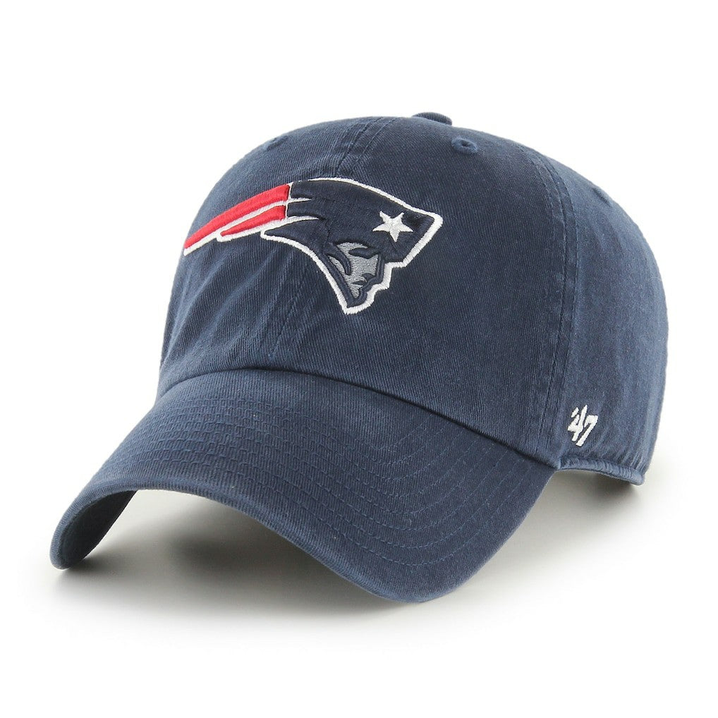 New England Patriots '47 Brand Cleanup Adjustable Hat Navy Blue - 47 brand
