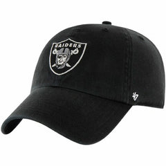 Las Vegas Raiders '47 Brand Cleanup Adjustable Hat Black - 47 brand