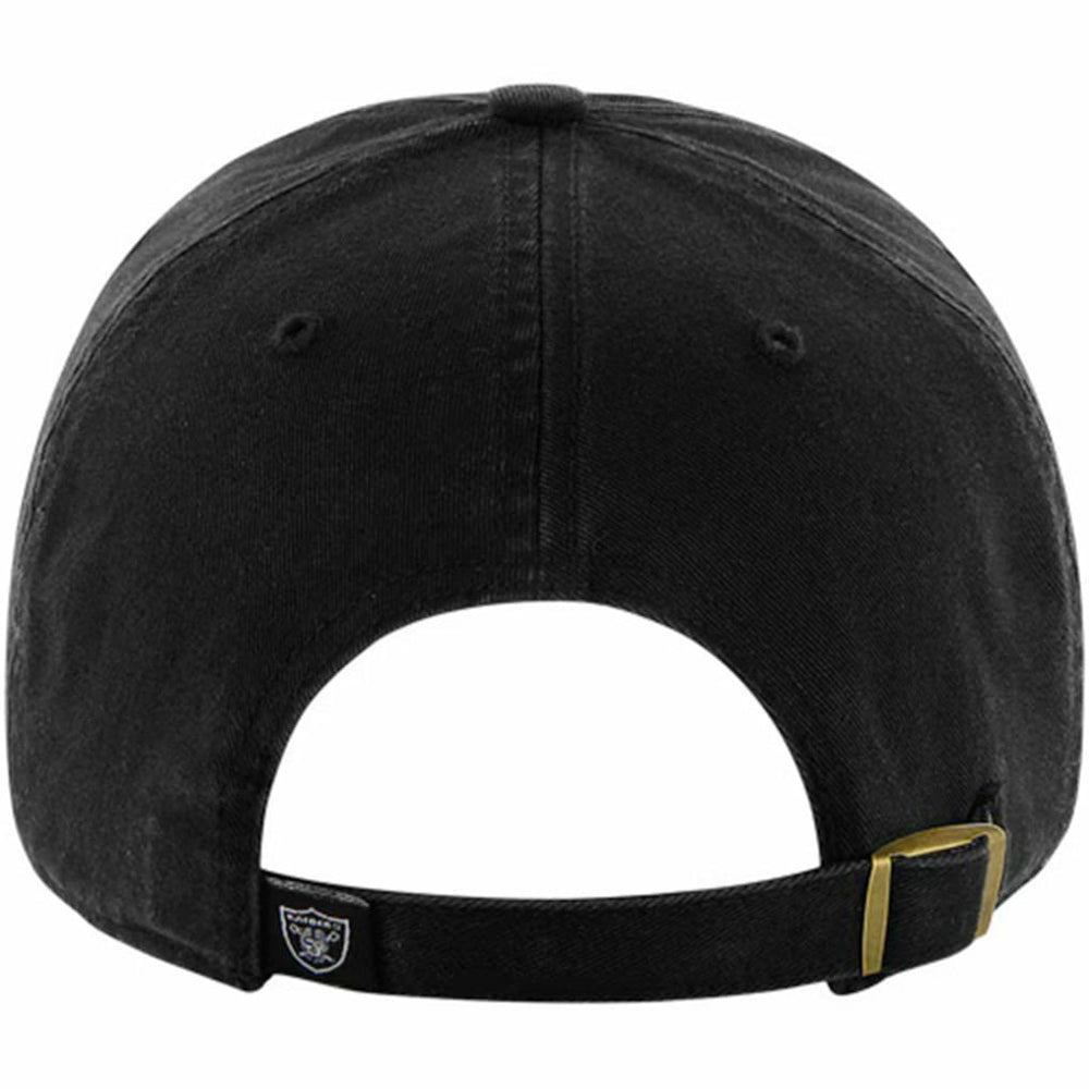 Las Vegas Raiders '47 Brand Cleanup Adjustable Hat Black - 47 brand