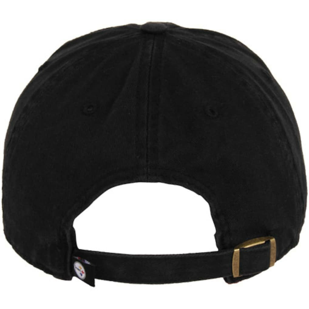 Pittsburgh Steelers '47 Brand Cleanup Adjustable Hat Black - 47 brand