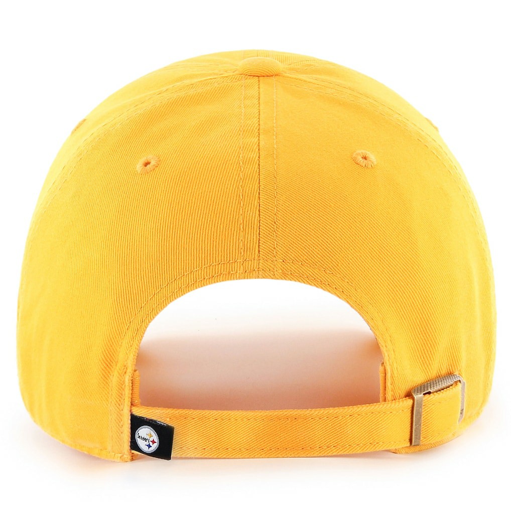 Pittsburgh Steelers '47 Brand Cleanup Adjustable Hat Gold - 47 brand