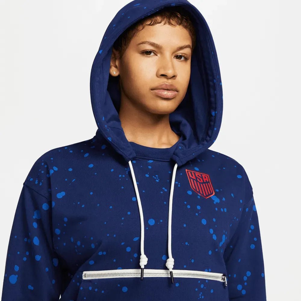 2023-24 USA Womens DF Fleece Soccer Hoodie | Nike Online