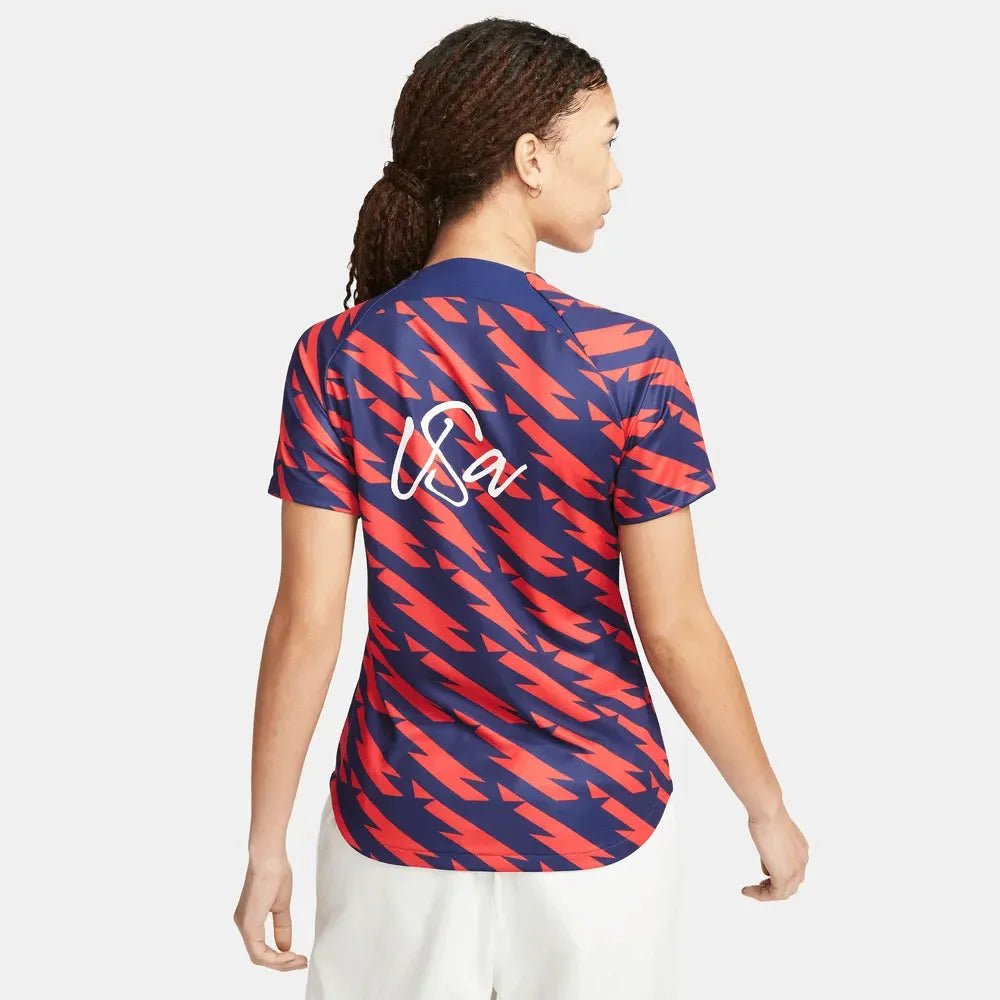 2023-24 USA Women's DF Academy Pre-Match Top | Nike Sports