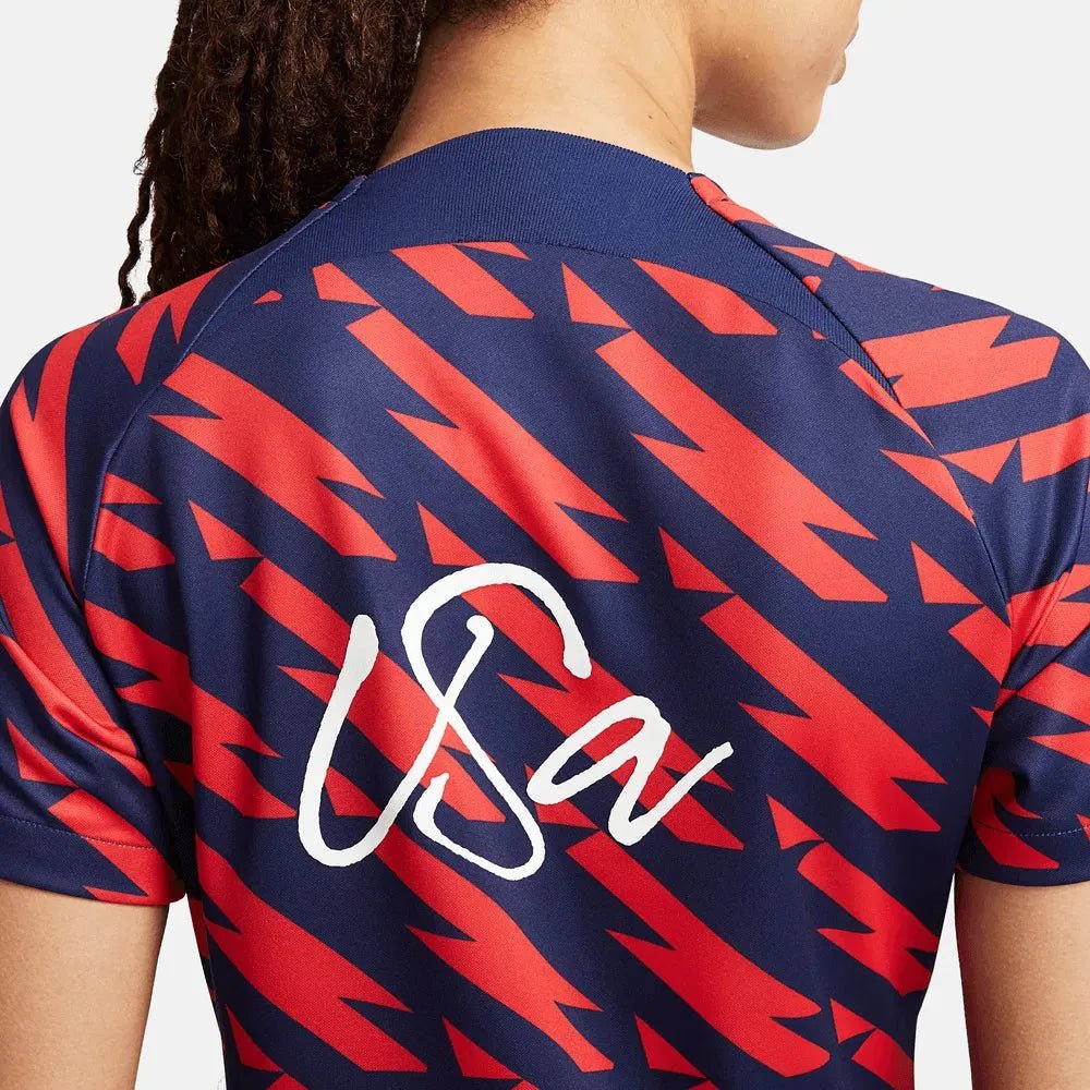 2023-24 USA Women's DF Academy Pre-Match Top | Nike Sports
