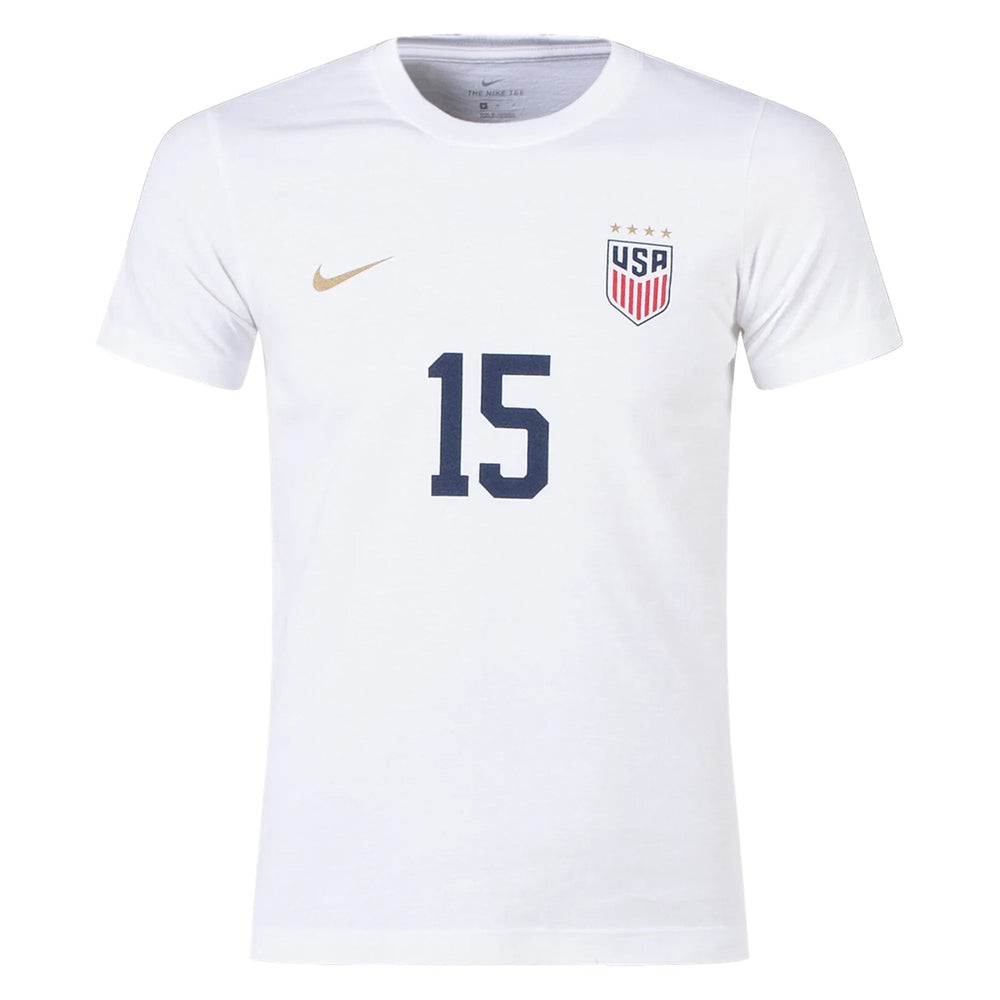 2023-24 USA Youth 4-Star Rapinoe 15 Tee | Nike for Sale