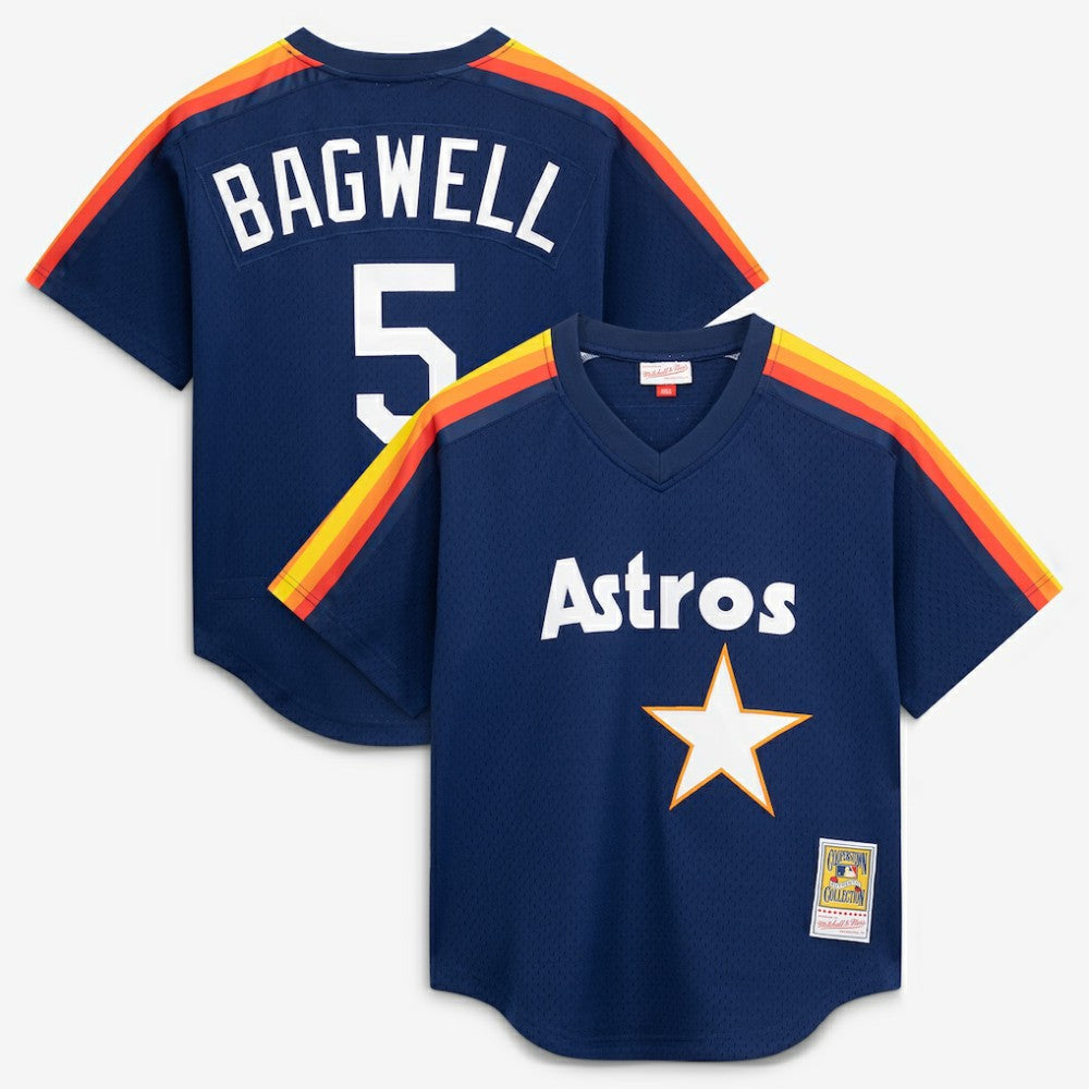 Jeff Bagwell Houston Astros Mitchell & Ness Authentic Batting Practice Jersey On Sale
