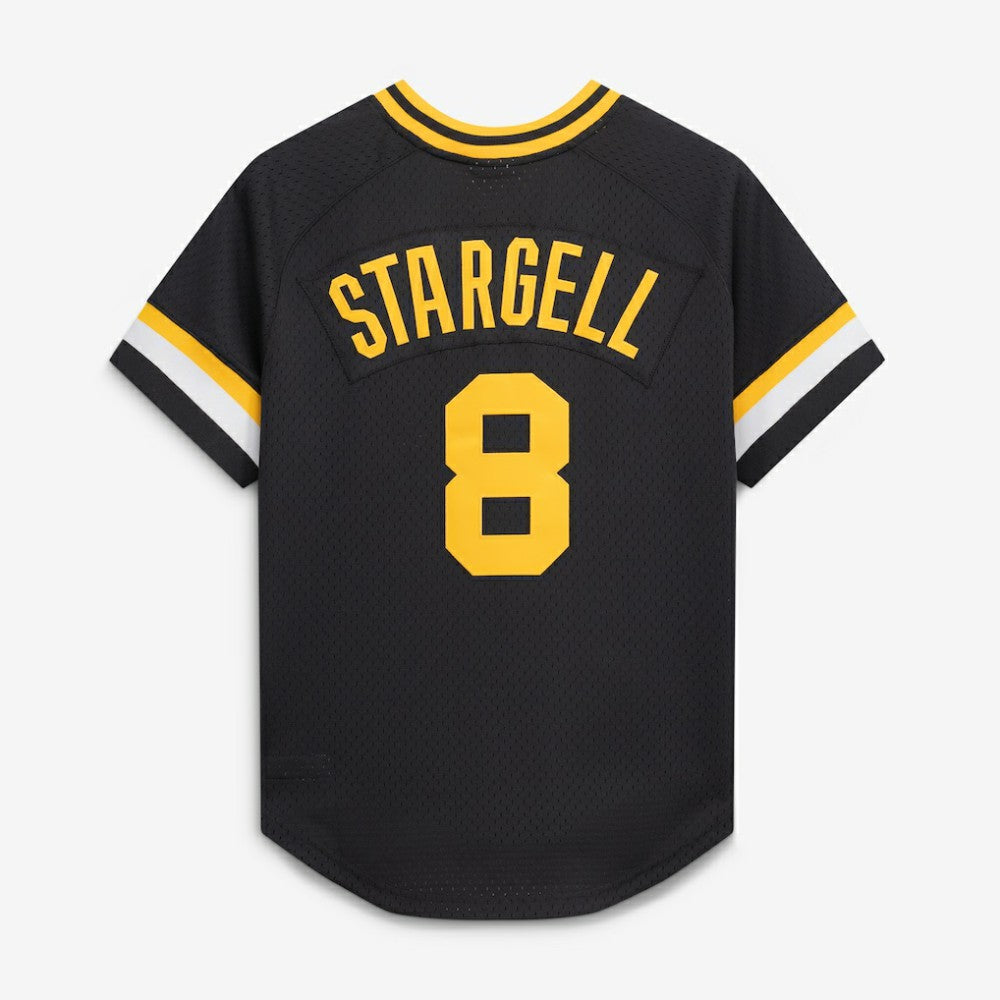 Willie Stargell Pittsburgh Pirates Mitchell & Ness Authentic Batting Practice Jersey Lifestyle