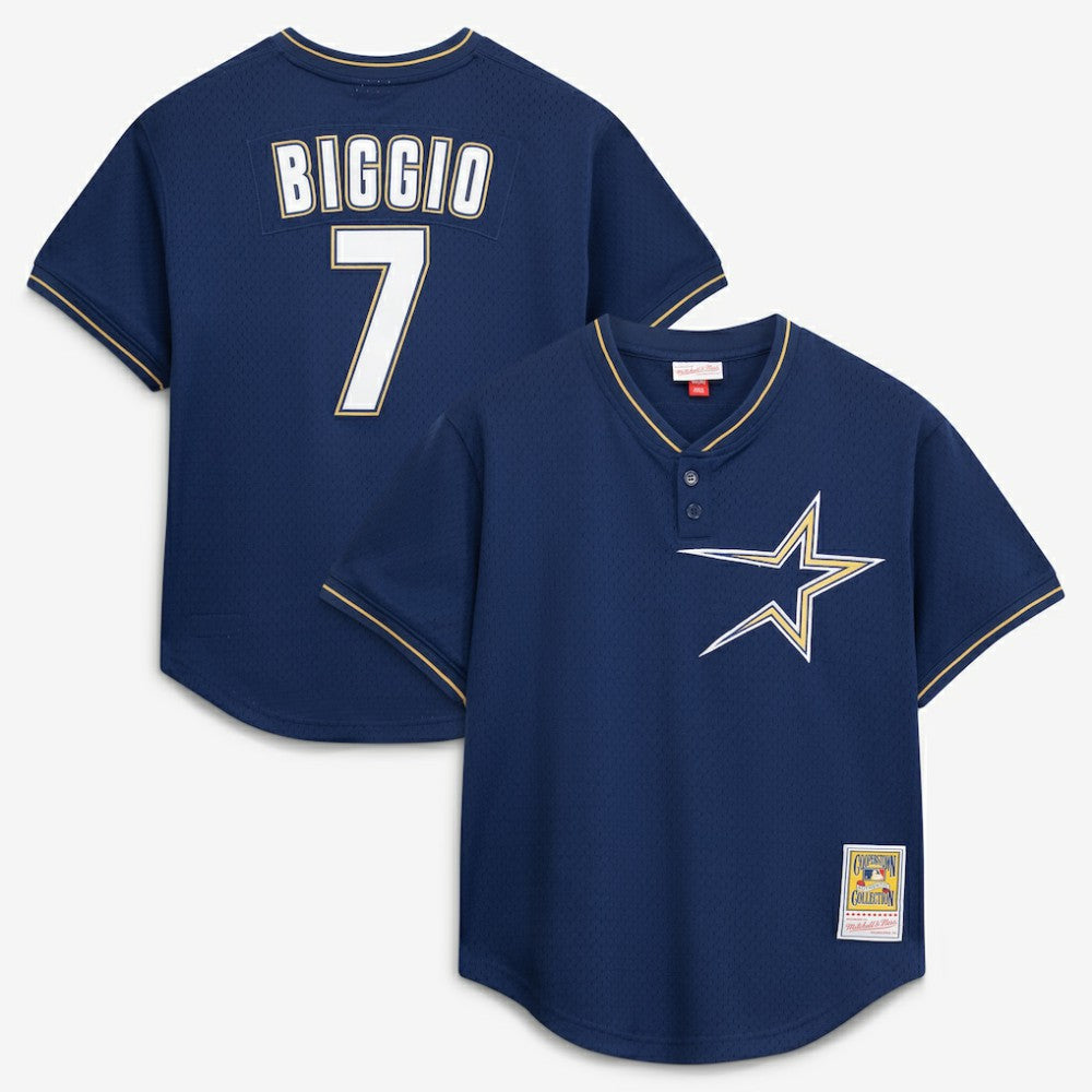 Craig Biggio Houston Astros Mitchell & Ness Authentic Batting Practice Jersey Clearance
