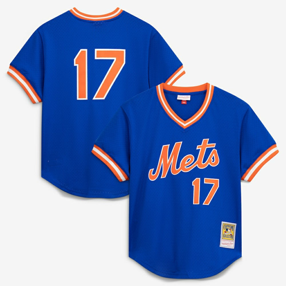 Keith Hernandez New York Mets Mitchell & Ness Authentic Batting Practice Jersey - Royal | MLB Jerseys