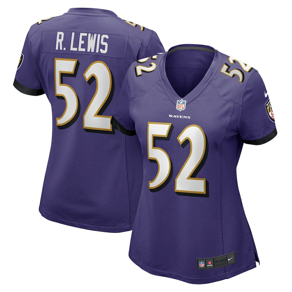 Ray Lewis Baltimore Ravens Women's Game Jersey - Purple | NFL Jerseys