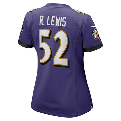 Ray Lewis Baltimore Ravens Women's Game Jersey - Purple | NFL Jerseys