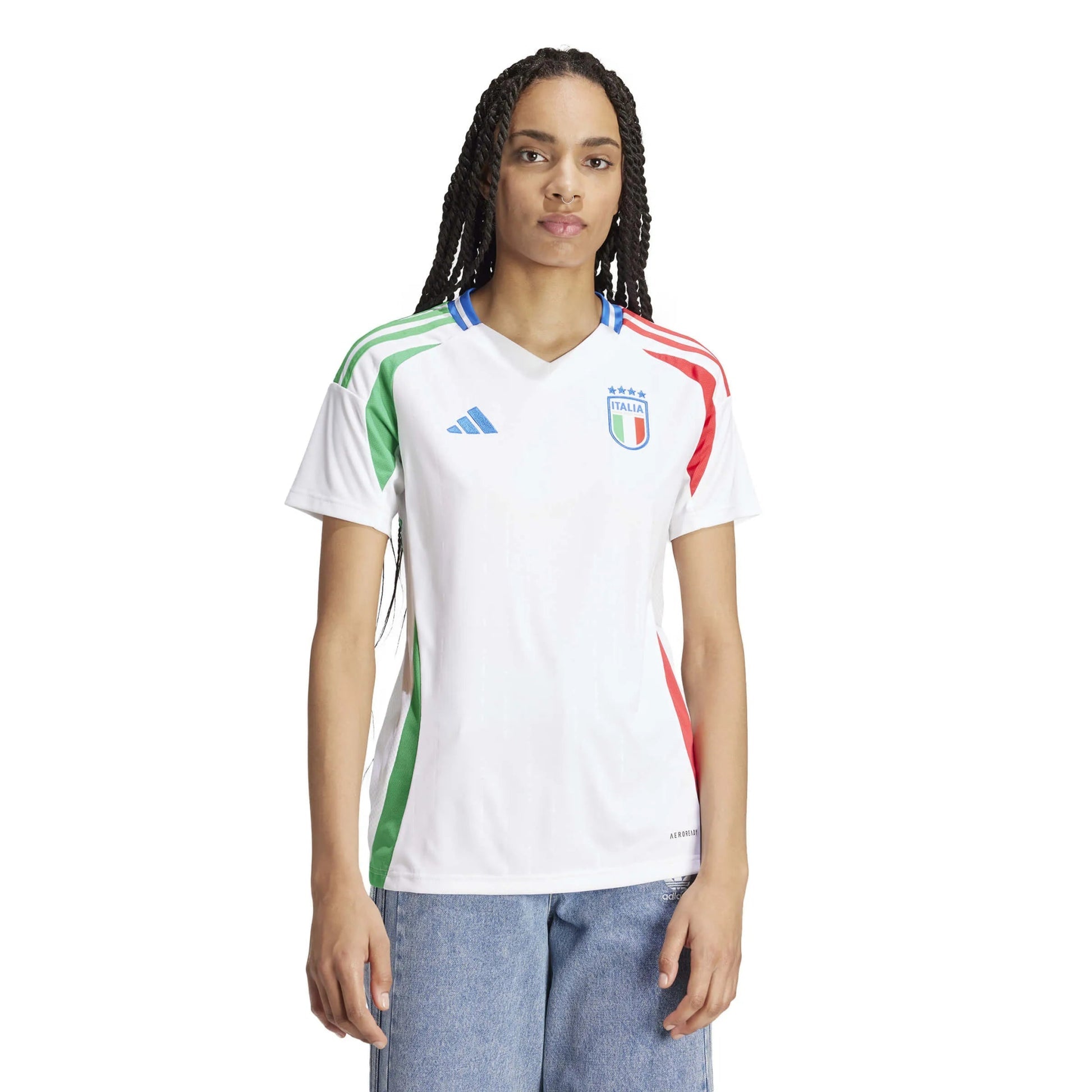 2024-25 Italy Women's Away Soccer Jersey | Adidas Sports