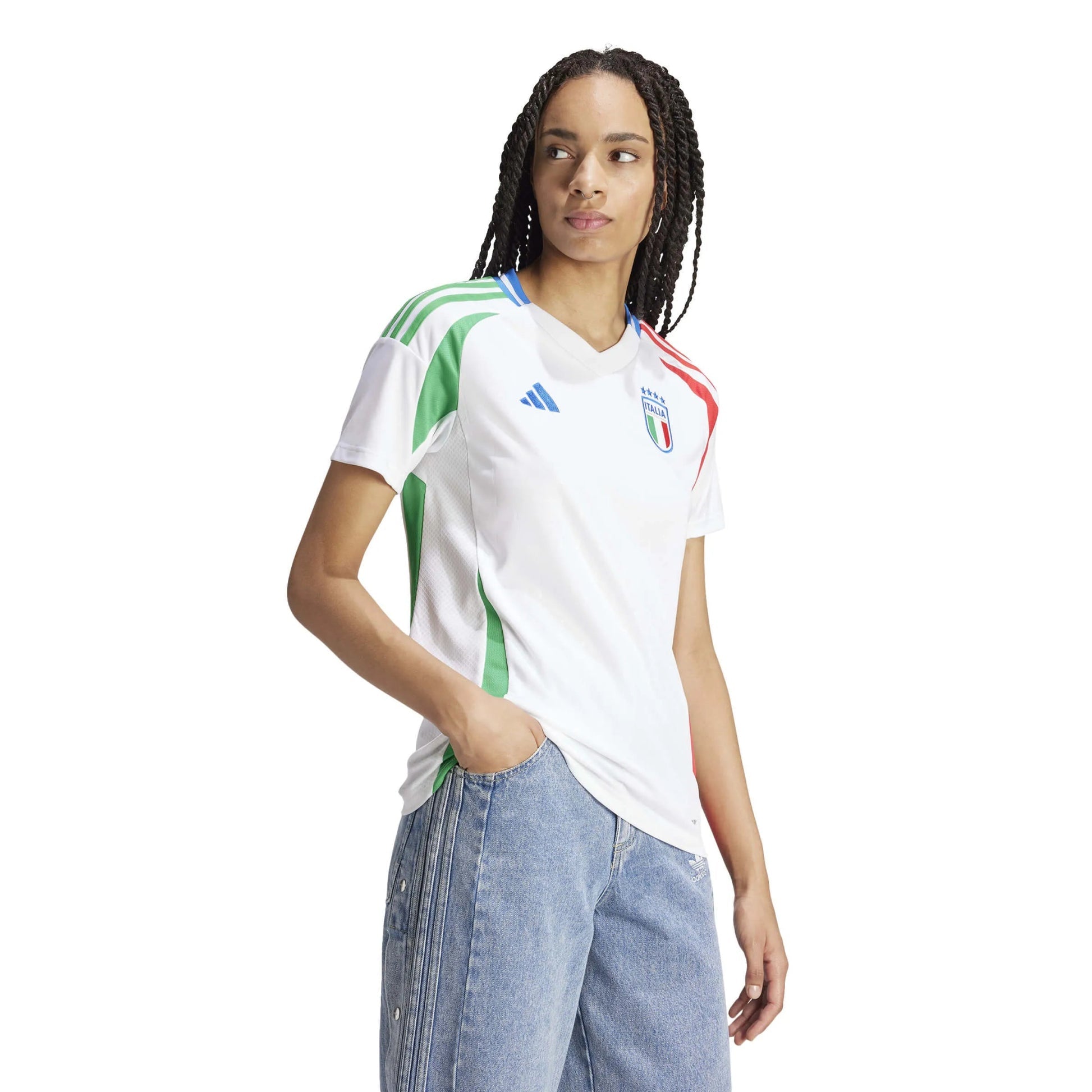 2024-25 Italy Women's Away Soccer Jersey | Adidas Sports