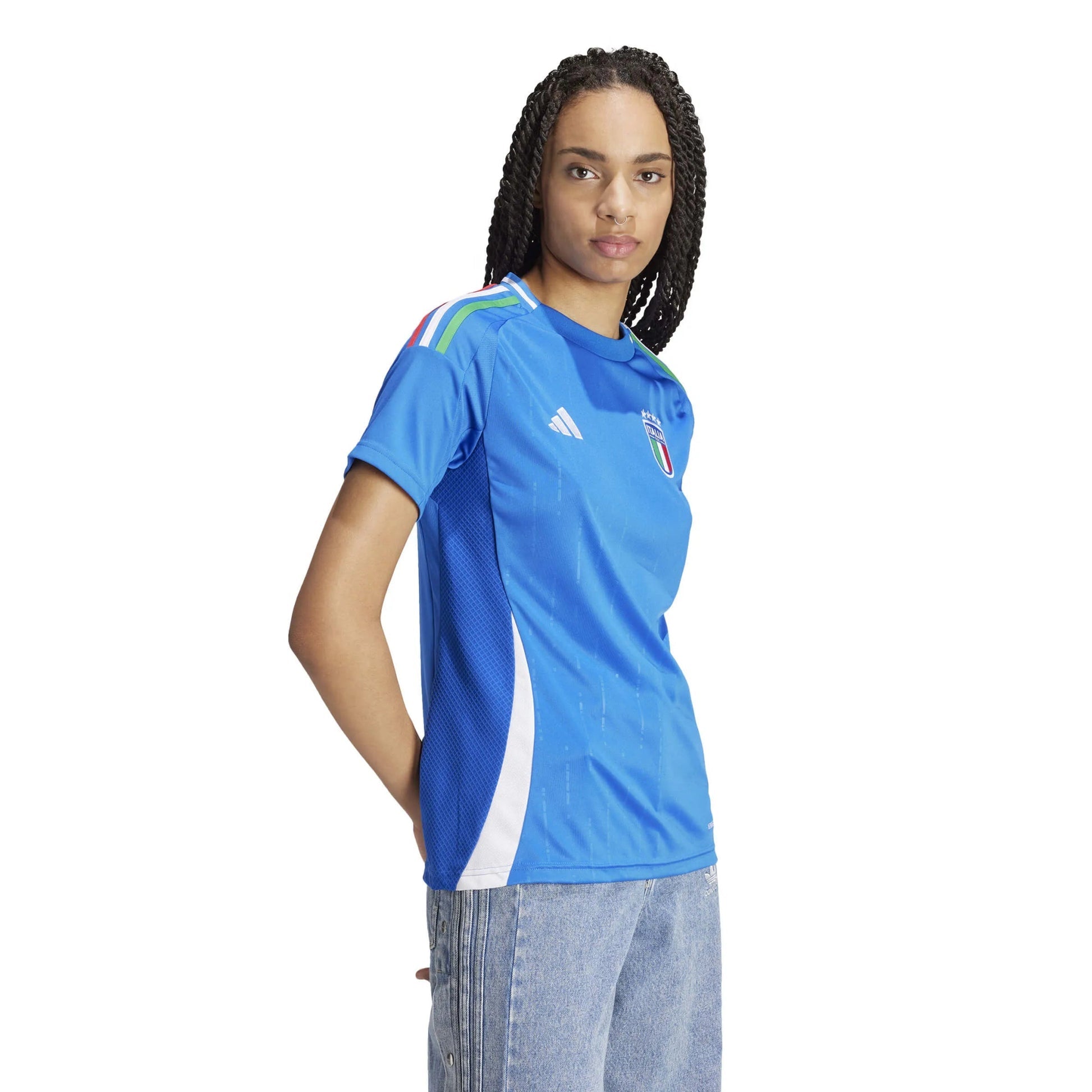 2024-25 Italy Women's Stadium Home Soccer Jersey | Adidas Outlet