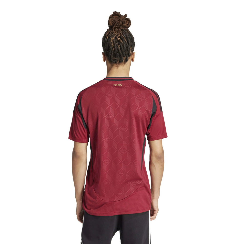 2024-25 Belgium Men's Stadium Home Soccer Jersey | Adidas Sports