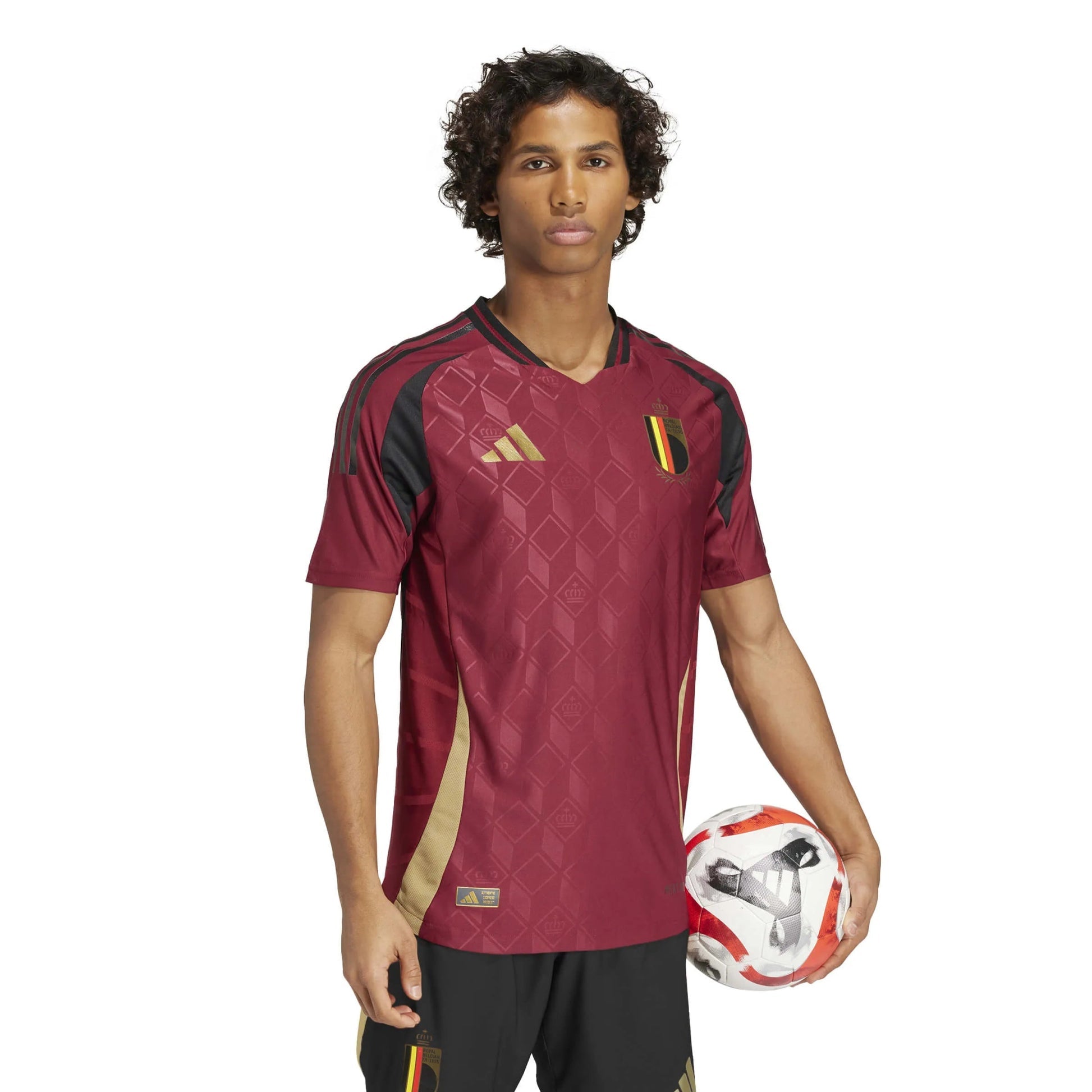 2024-25 Belgium Men's Authentic Home Soccer Jersey | Adidas Outlet