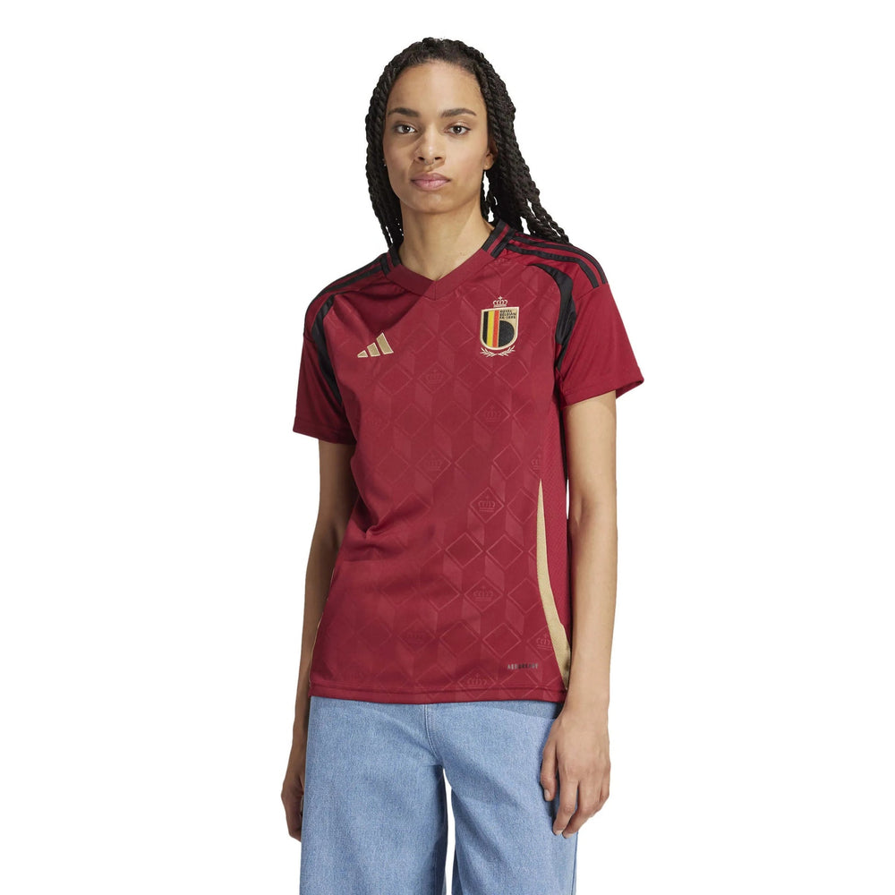 2024-25 Belgium Women's Stadium Home Soccer Jersey | Adidas Discount