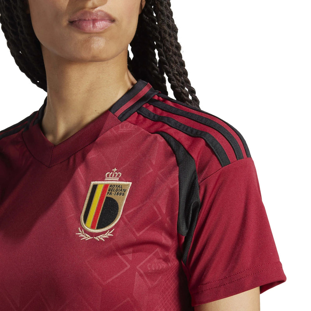 2024-25 Belgium Women's Stadium Home Soccer Jersey | Adidas Discount
