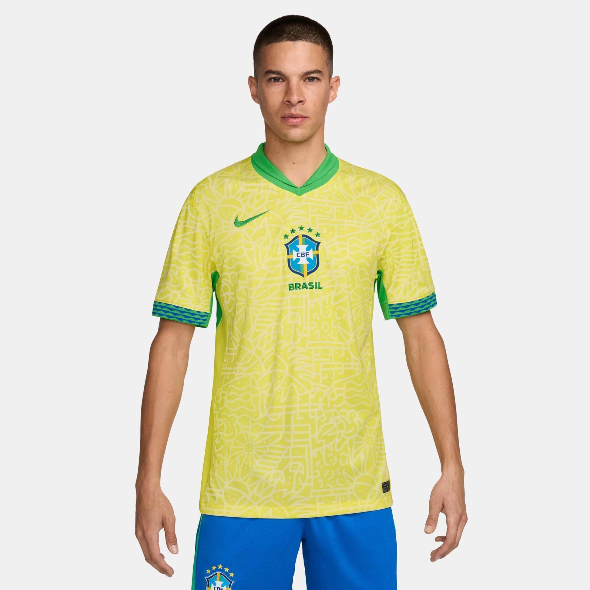 2024-25 Brazil Men's Stadium Home Soccer Jersey | Nike Outlet