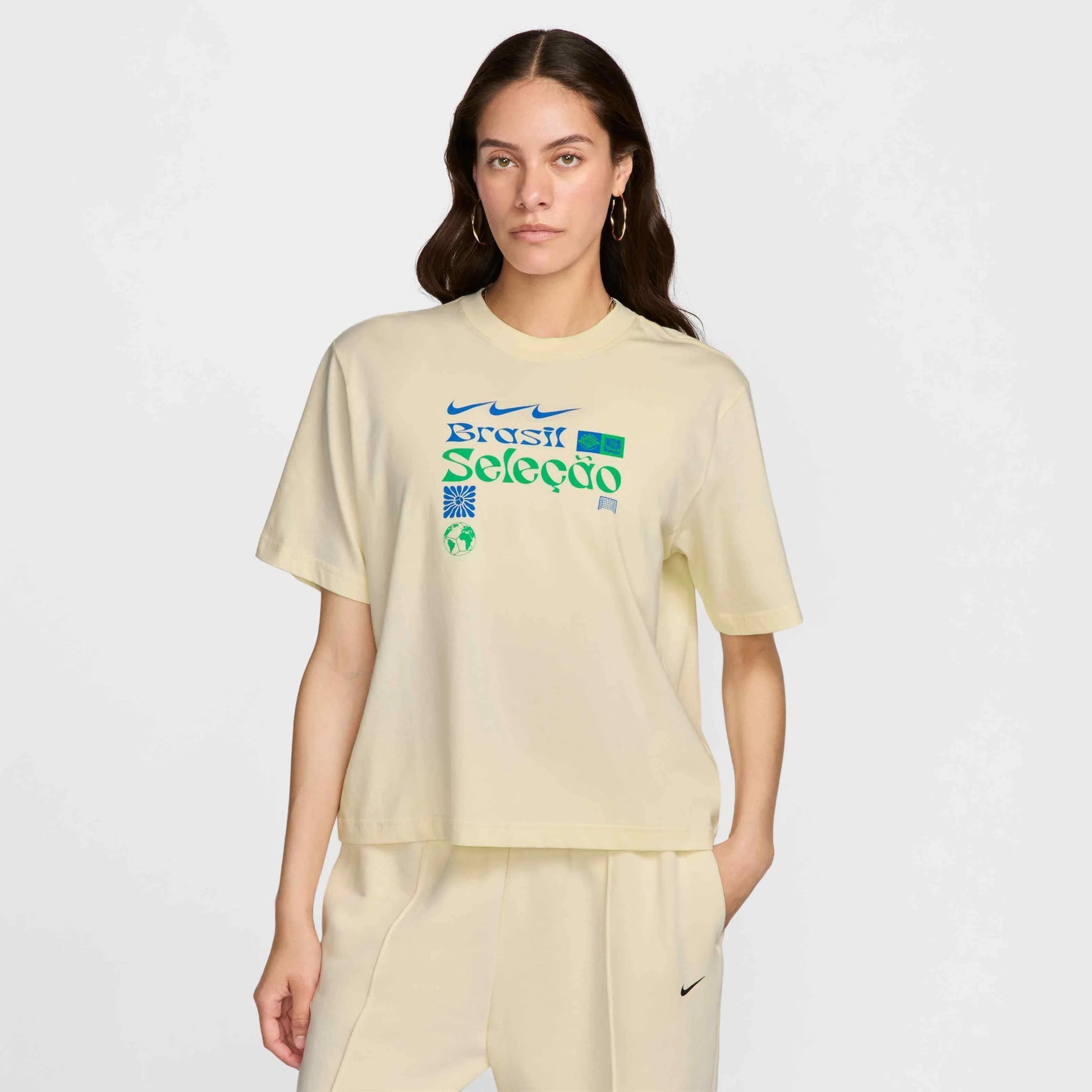 2024-25 Brazil Women's Earth SS Tee | Nike Discount