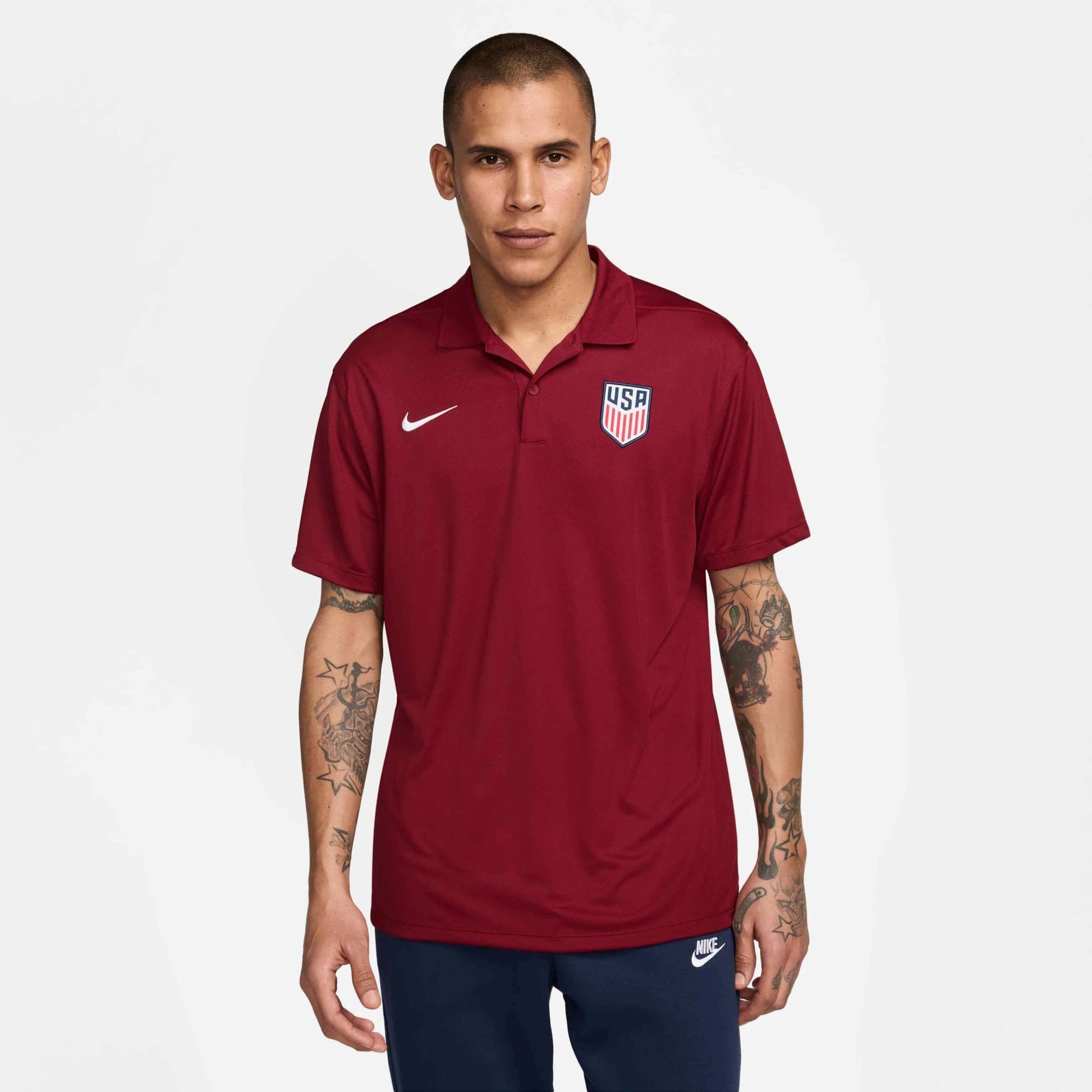 2024-25 USA Men's Dri-Fit Polo Shirt | Nike for Sale