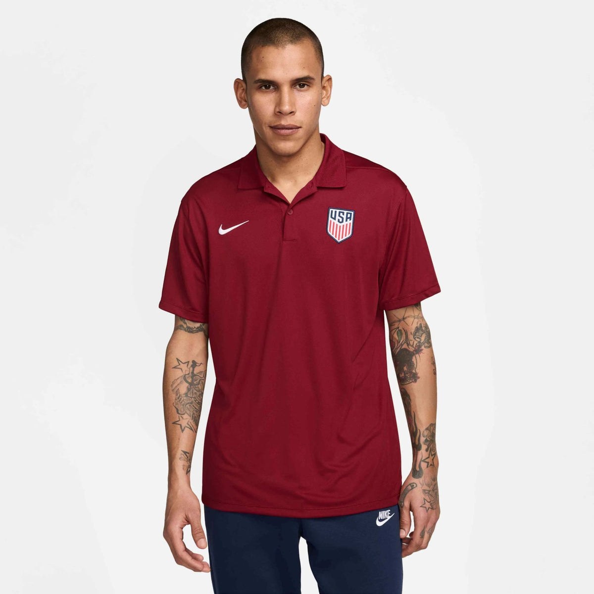 2024-25 USA Men's Dri-Fit Polo Shirt | Nike for Sale