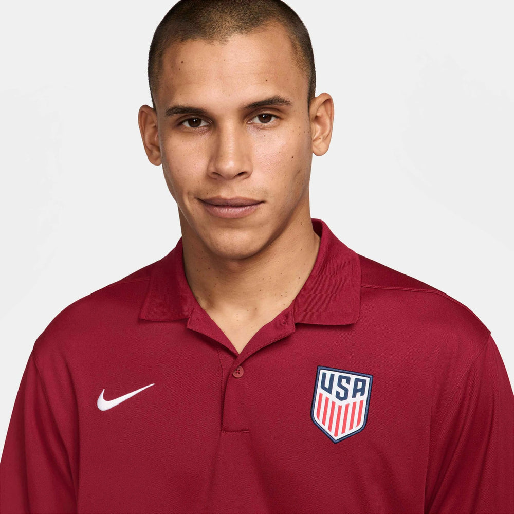 2024-25 USA Men's Dri-Fit Polo Shirt | Nike for Sale