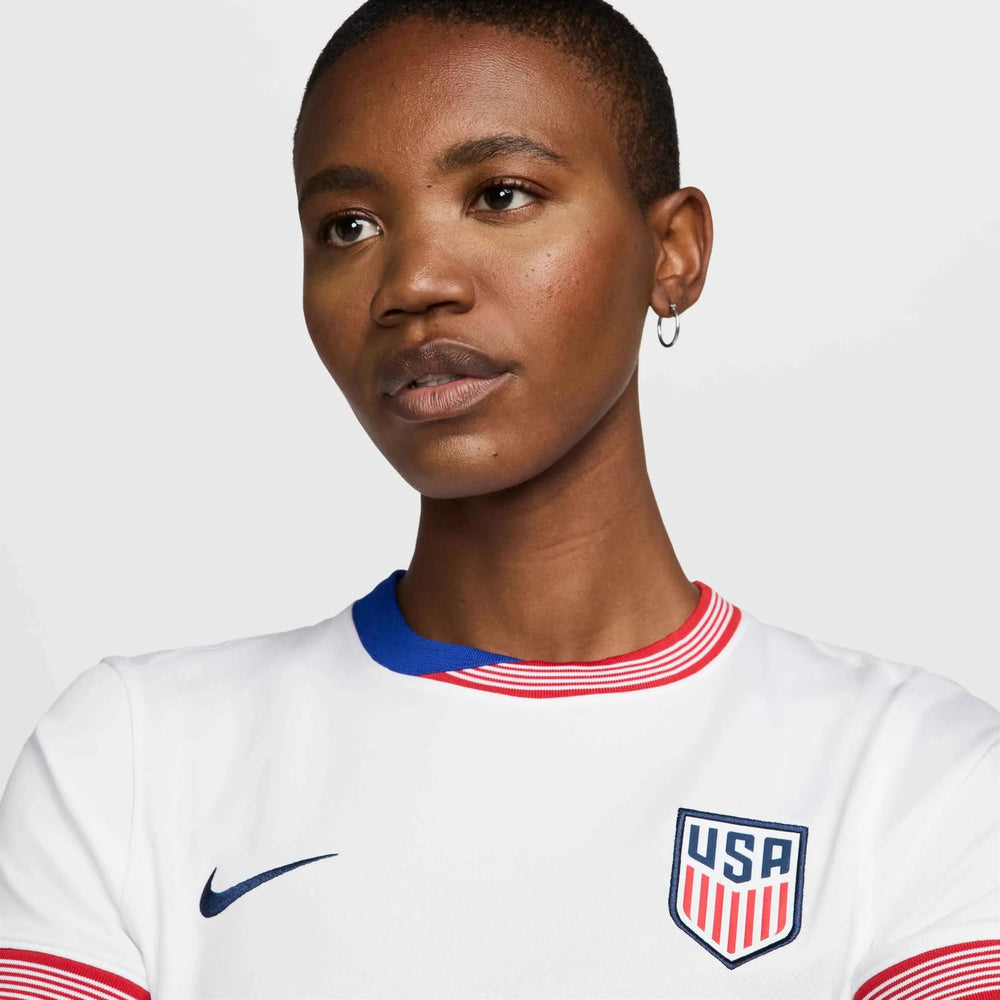 2024-25 USA Women's Stadium Home Soccer Jersey | Nike Sale