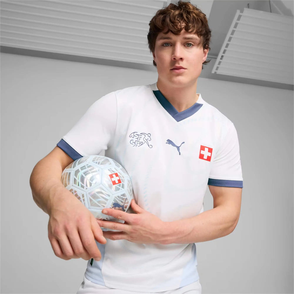 2024-25 Switzerland Stadium Away Soccer Jersey | Puma for Sale