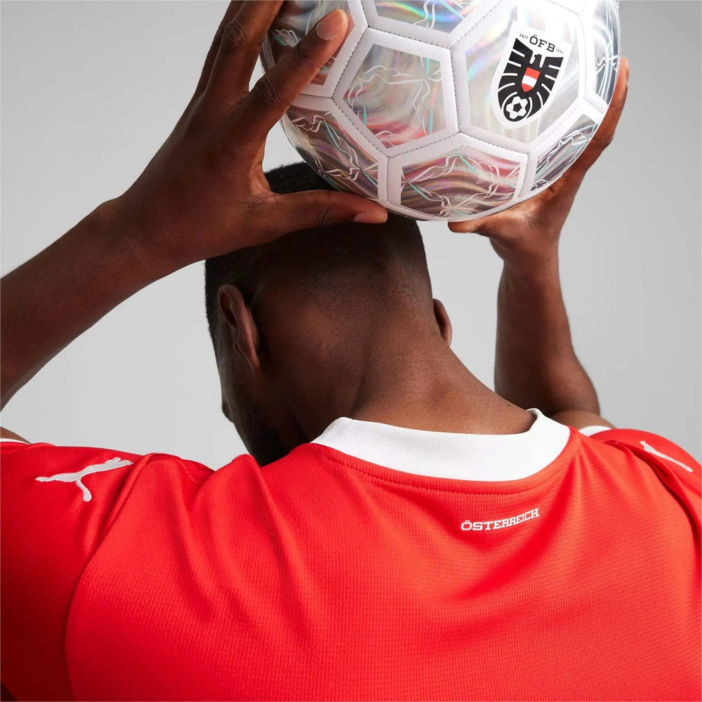2024-25 Austria Men's Stadium Home Soccer Jersey | Puma Sale