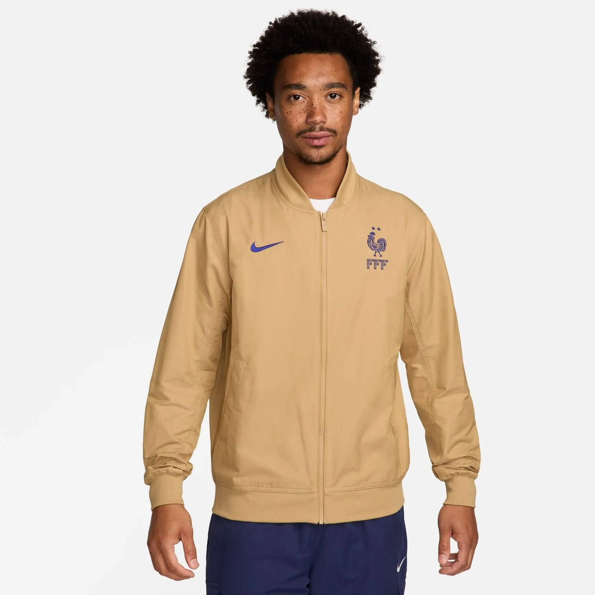 2024-25 France NSW Woven Bomber Jacket | Nike for Sale